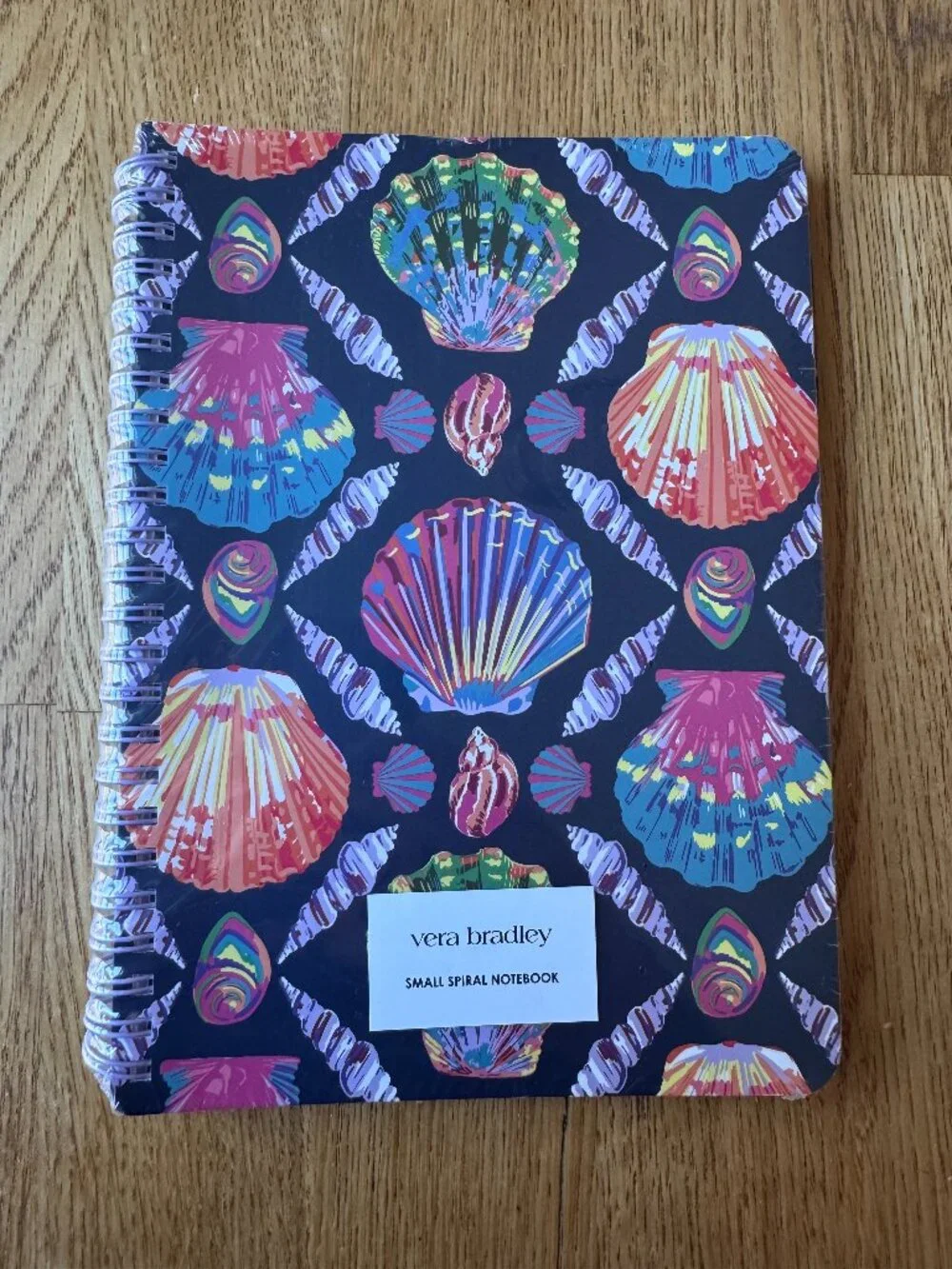 Vera Bradley Small Spiral Notebook in Seashell-ebrate NWT